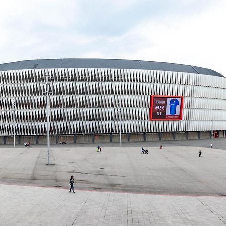 Apartamento Con Vistas Al Estadio San Mames Bilbao Exteriör bild